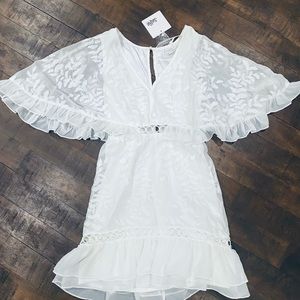New with tags Selfie Leslie embroidered dress